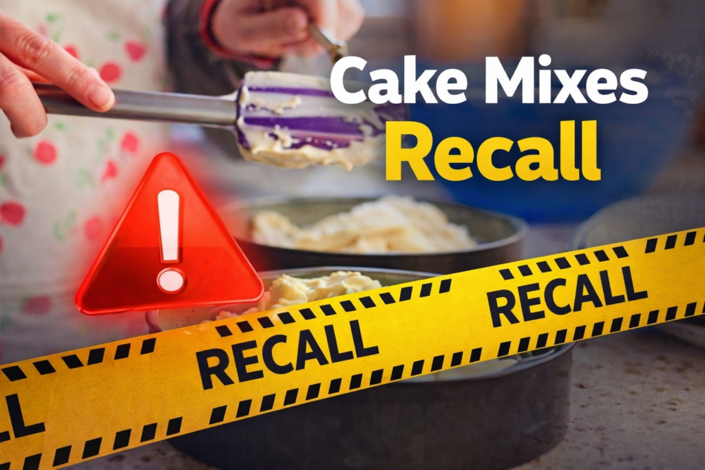 cake mixes recall